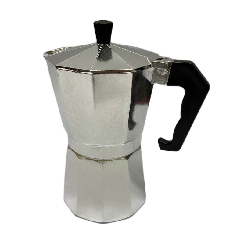 Moka Induzione Moka Per Fornelli A Gas Caffettiera Moka In Alluminio - 6 Tazze, Nera, Per Piano Cottura (No Induzione) - Manico Termoresistente Migliore Moka Per Piano Induzione Caffettiera Moka Induction