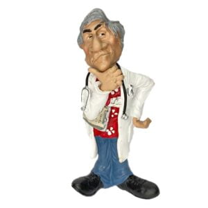 FIGURA PROFESIONES "DOCTOR" POLIRESINA