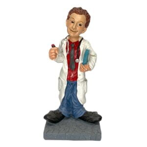 FIGURA PROFESIONES "DOCTOR JOVEN" POLIRESINA