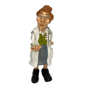 FIGURA PROFESIONES "DOCTORA" POLIRESINA