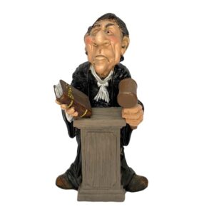 FIGURA PROFESIONES "JUEZ" POLIRESINA