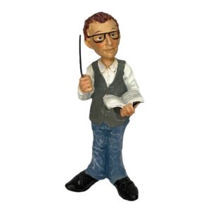 FIGURA PROFESIONES "MAESTRO PROFESOR" POLIRESINA