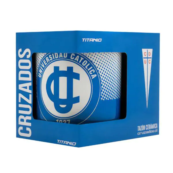 Tazón cerámica Universidad Católica 325ml/11oz diseño logo UC - Imagen 4