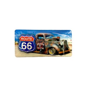 Iman decorativo Route 66 Diseño Camioneta
