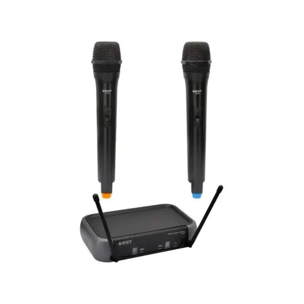 Kit Microfono Inalambrico Doble Rst R-33 Digital