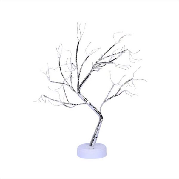 Arbol Decorativo Brillante Led Navidad Interruptor touch 44 x 24 cm - Imagen 2