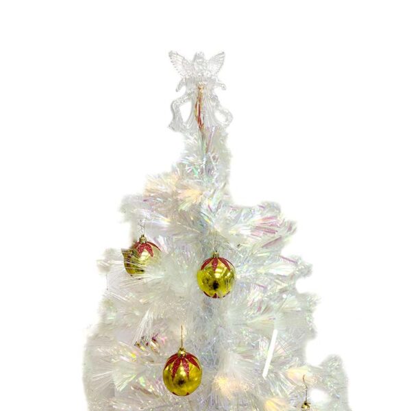Arbol Navidad Blanco con luz 1.50 Mts - Imagen 2