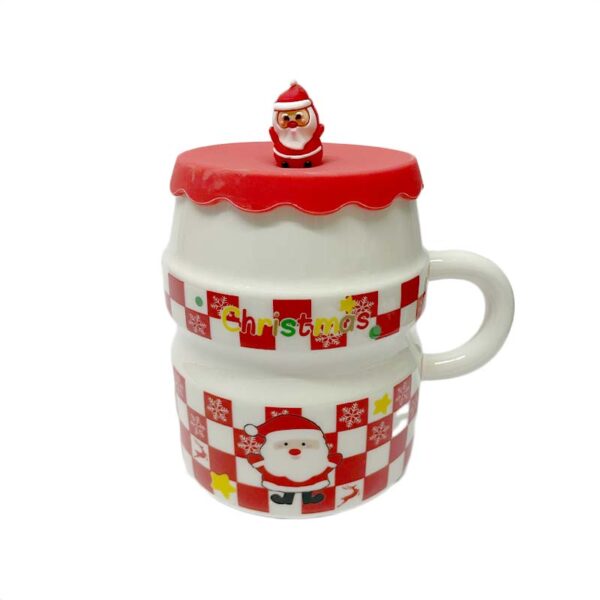 Tazon Mug Diseño Viejo Pascuero Navidad