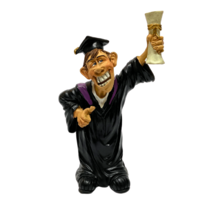 Figura Profesiones Graduado Poliresina