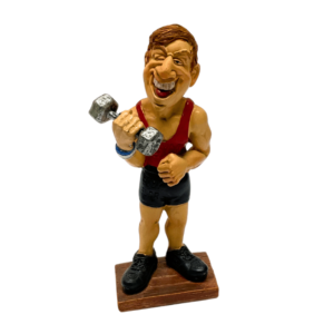 Figura Profesiones Pesas Poliresina