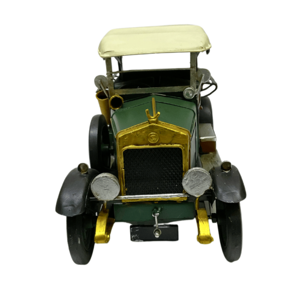 Figura Decorativa Metalica Camioneta Verde Vintage 34 x 18 x 14 cm - Imagen 4