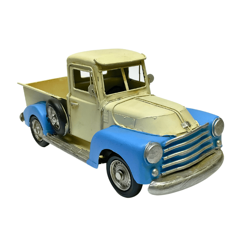 Figura Decorativa Metalica Camioneta Vintage 33 x 15 x 14 cm - Imagen 3